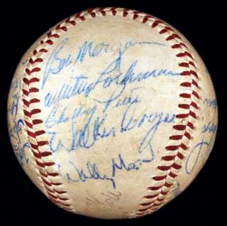 1956 St. Louis Cardinals team signed baseball with Charlie Peete D 