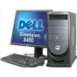  Dell Dimension 8400, Intel P4 3.2GHz HT, 1GB RAM, DVD 