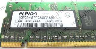 29x 1 GB  PC2 6400  667MHz  NON ECC  Laptop DDR2 Memory Modules 