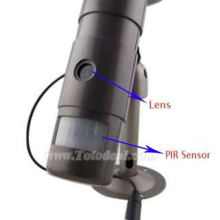 Solar Safety Motion Activate Camera PIR Sensor DVR Cam  
