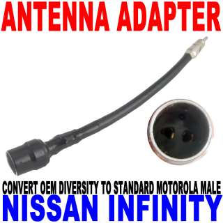 Nissan Adapter Adapts factory antenna to aftermkt radio  