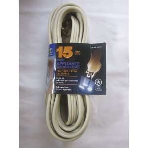   Cords and Cables Pcc 25615 15 Foot Major Appliance Extension Cord
