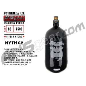  Guerrilla Air Carbon Fiber Air Tank W/ Myth G2 Regulator 