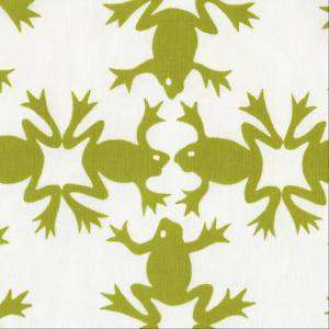 RETRO Alexander Henry LEAP FROG Green Quilt Fabric FQ  