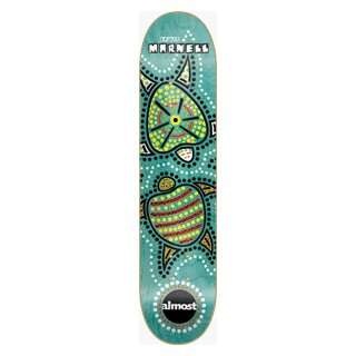  Almost Skateboards Marnell Turtles Deck  7.5 Resin 8 
