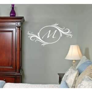 Delightful Elements Initial Wall Decal Size 38 H x 72.5 