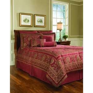   American Century Home NTJ02 Ornate Jewel 4 Pc King Comforter Set Home