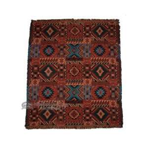  Southwest Indian Style Blanket Throw  Hopi Pattern 50x60 
