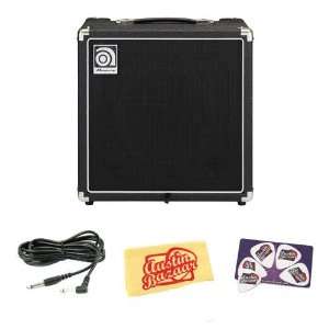  Ampeg BA110 35 Watt 1x10 Inch Bass Combo Amp Bundle with 