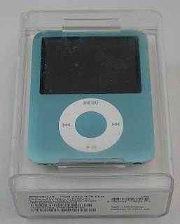 Apple 8GB 3rd Gen iPod Nano Light Blue A1236 MB249LL/A 784090091055 