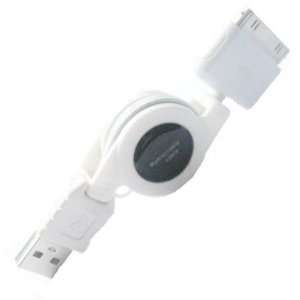  Apple iPod Retract USB Cable For iPod Nano Video Mini 