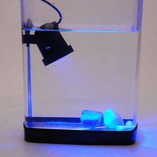 Aquarium Fish Tank Blue Spot Light LED Underwater Lamp  