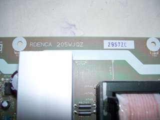 Sharp Aquos LCD TV Power Card (LC 46D82U)  