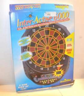 Arachnid Inter Active Electronic Dart Board Game 6000 E520H  