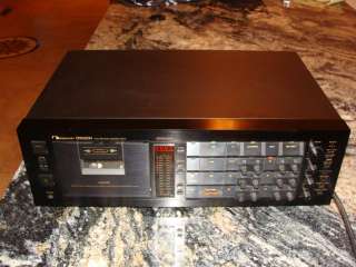  Auto Reverse Cassette Deck Top of the Line Tape Player Recorder  