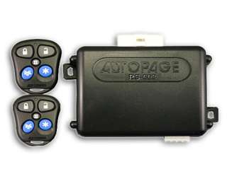AutoPage C3 RS603 Remote Car Starter Package/Keyless Entry Security 