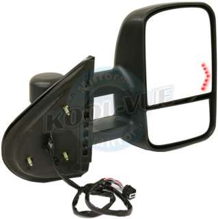   Sierra Power Side View Tow/Towing Mirror w/Turn Signal 25838267  