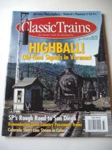 FALL 2003 CLASSIC TRAINS RAILROADING MAGAZINE HIGHBALL  