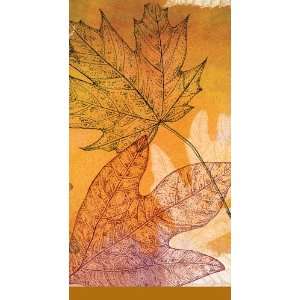  Autumn Leaves Recycled Guest Hand Towels