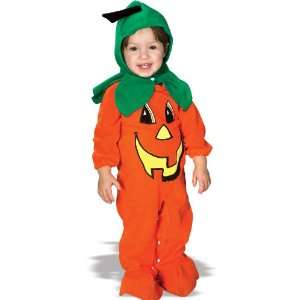   Little Pumpkin Costume Infant 6 12 Baby Halloween 2011 Toys & Games