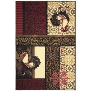  Henri Rooster Washable Rugs