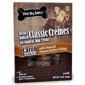    Three Dog Bakery Classic Cremes Peanut Butter (16 oz)