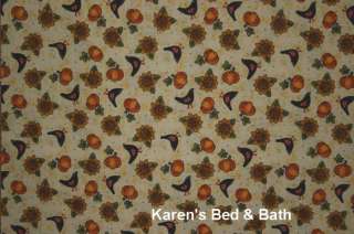 Heres a beautiful curtain valance custom sewn by Karens Bed & Bath.