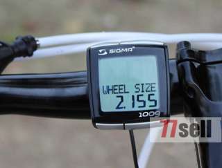 Bicycle Computer Odometer Speedometer For Sigma BC1009  