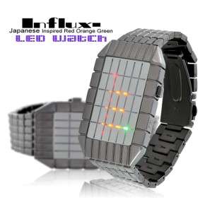   JAPANESE STYLE TOKYO FLASH INSPIRED BINARY INFLUX WATCH LED  