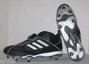 Adidas Burst Power 3D Black Football Cleats Shoe 11.5  