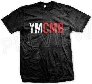 Young Money Cash Money Billionaires YMCMB Black T Shirt S M L XL 2XL 