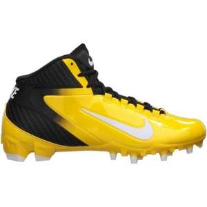 new nike alpha speed TD football/lacrosse cleats yellow/black  
