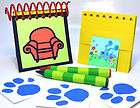 blue s clues handy dandy notebook steve laminated extra lg