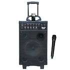 800W PA Guitar Amp w/Mic, Ipod Dock AC or Battery Pack