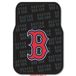 BOSTON RED SOX CAR/TRUCK FLOOR MATS MLB **SET OF 2**  