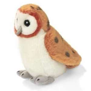  Barn Owl   Plush Squeeze Bird with Real Bird Song 