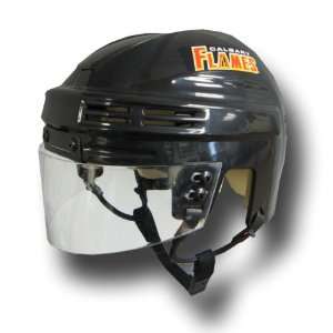  Calgary Flames NHL Bauer Mini Helmet Team Color Sports 