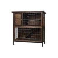 SUPERPET 2 STORY RABBIT BUNNY HUTCH GUINEA PIG CAGE 48  