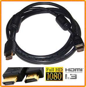 ULTRA GOLD HDMI 6 foot Video Cable Playstation 2 3 ps3 ps2 xbox 360 