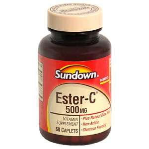  Sundown Ester C 500 mg 60 Caplets