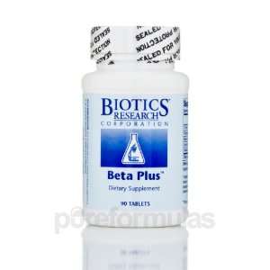 beta plus 90 tablets by biotics research