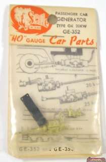 Cal Scale HO Brass Parts GK 20 KW Generator 190 352  