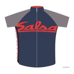  Salsa Striper Cycling Jersey Blue; LG