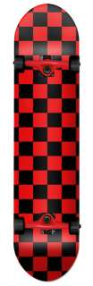 Graphic Complete Skateboard Checker GRAY 7.5  
