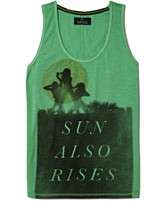 NEW Buffalo David Bitton Tank Top, Naput Printed Tank Top