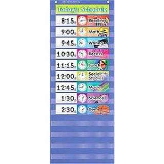 Daily Schedule Pocket Chart (Wallchart).Opens in a new window