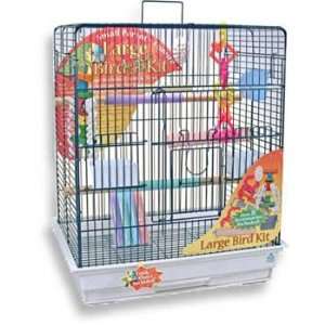   Top Quality Lg Bird Cage Accessory & Play Kit 24x18x28