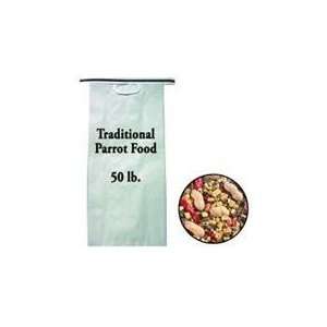 TRADITIONAL PARROT FOOD, Size 50 POUND (Catalog Category BirdFOOD)