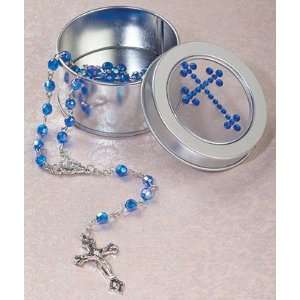  Birthstone Rosaries in Jeweled Tin Case (September 