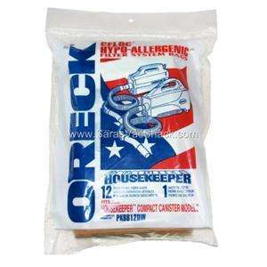 12 Oreck XL Canister Vacuum BB Buster B Bags PKBB12DW  